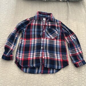 Girls Button Down Blouse